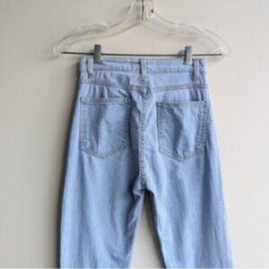 American Apparel high rise skinny jeans